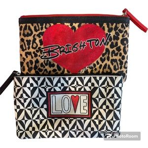 Brighton Pouch Zipper Clutch Organizer Cosmetic Bag